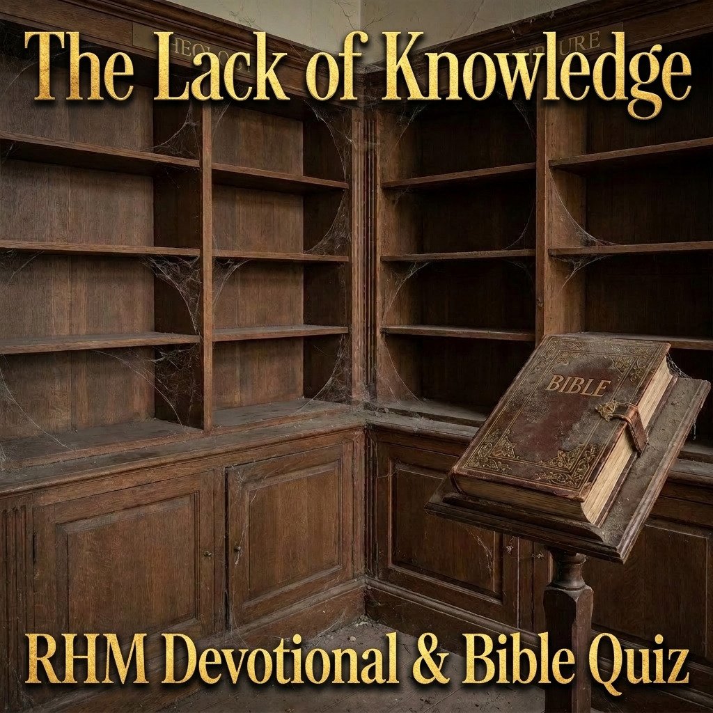 The Lack of Knowledge